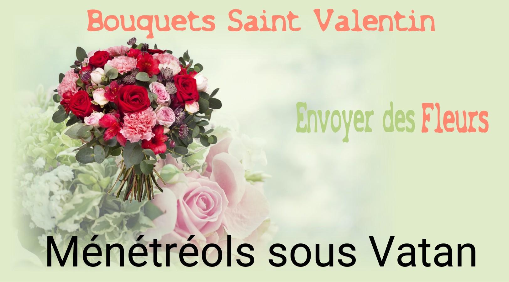 Roses de Saint-Valentin livrées à Ménétréols-sous-Vatan